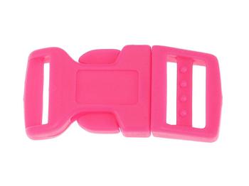 Side Release Buckle Pink - 4 sizes 17mm (5/8'')