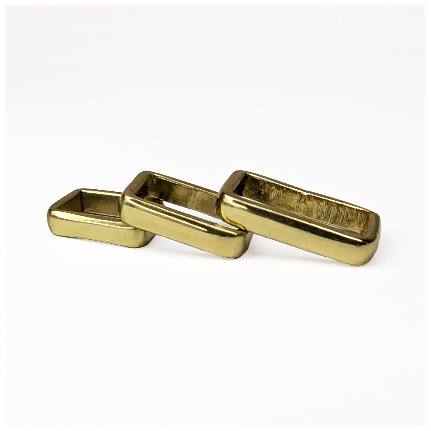 Solid Brass Loop Keeper – 13mm, 16mm, 20mm