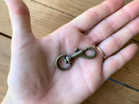 Baby Snaps antique brass 46×10 (Medium)