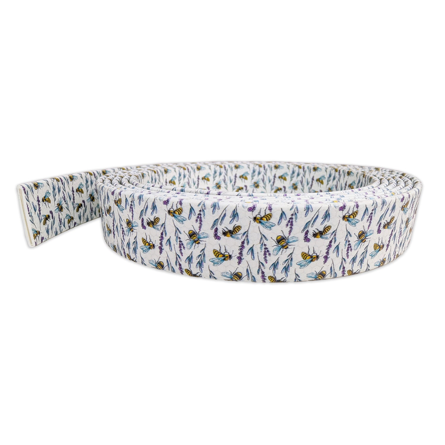 Bee Print Silicone Coated Webbing - 19mm & 25mm - 2.5M Long