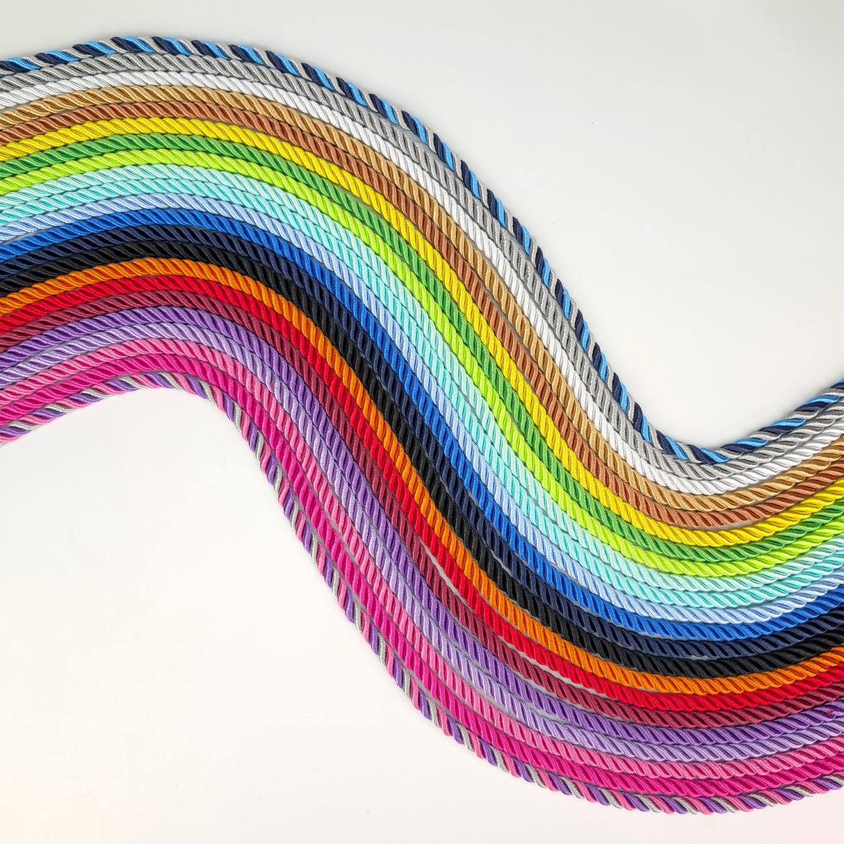 Decorative Twisted Cord/Rope/Piping 4mm 6mm 8mm Per Meter