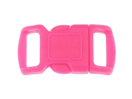 Side Release Buckle Pink - 4 sizes 10mm (3/8'')