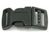 Side Release Buckle Black - 6 sizes 17mm (5/8'')