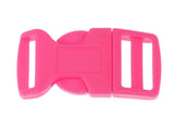 Side Release Buckle Pink - 4 sizes 20mm (3/4'')