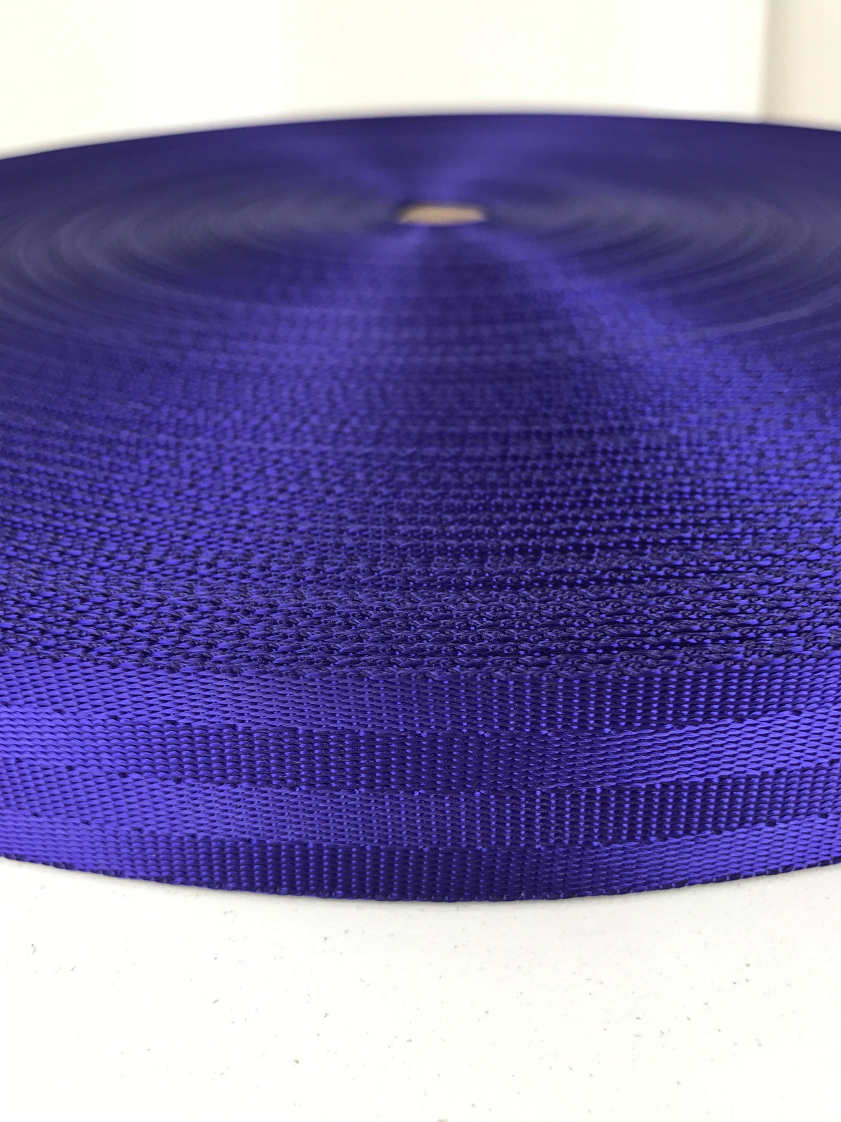 Polyester Seat Belt Webbing 25mm - 15 Colours Purple, FULL 100 meter roll