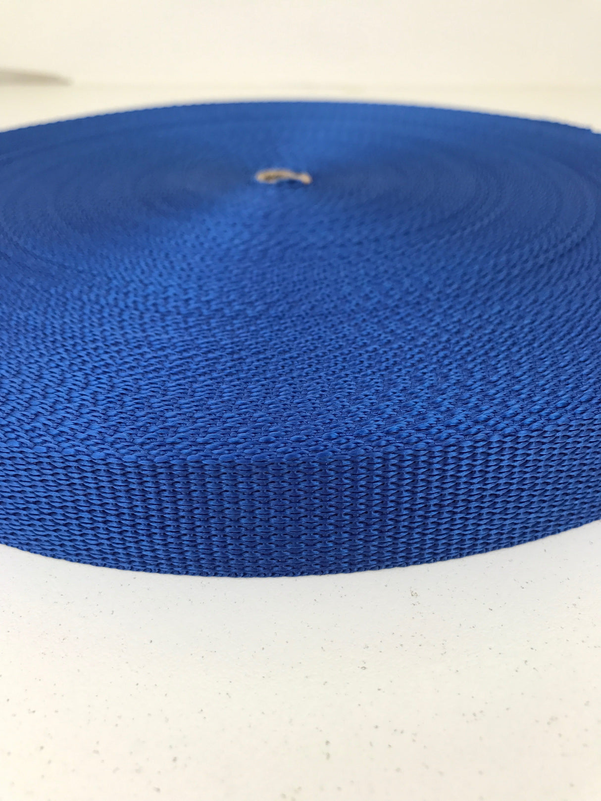 Polypropylene Webbing - 20mm Blue, 1 meter