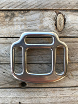 Stainless Steel Halter Square 20mm - 3/4'' smaller (lighter weight)