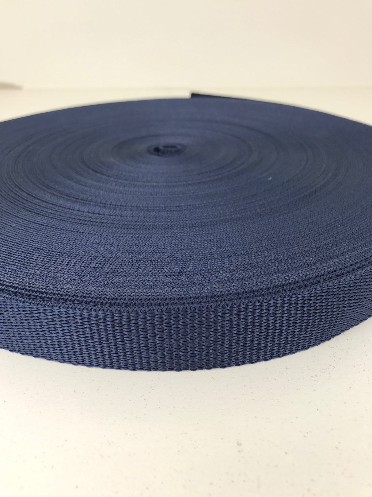 Polypropylene Webbing - 25mm Navy, 1 meter