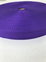 Polypropylene Webbing - 20mm Purple, 1 meter