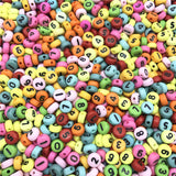 1-9 Number Beads - 50 pieces Design 1