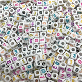 1-9 Number Beads - 50 pieces Design 3