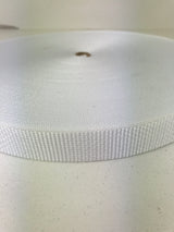 Polypropylene Webbing - 20mm White, 1 meter