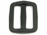 Slider Buckle Black - 8 sizes 40mm (1 1/2'')