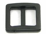 Slider Buckle Black - 8 sizes 10mm (3/8'')