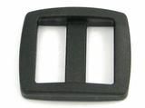 Slider Buckle Black - 8 sizes 20mm (3/4'')