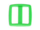 Slider Buckle Green - 4 sizes 25mm (1'')