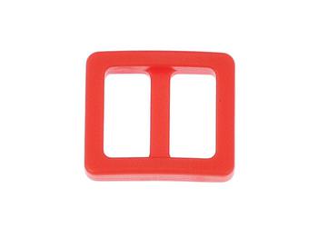 Slider Buckle Red - 4 sizes 10mm (3/8'')