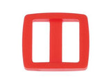 Slider Buckle Red - 4 sizes 20mm (3/4'')